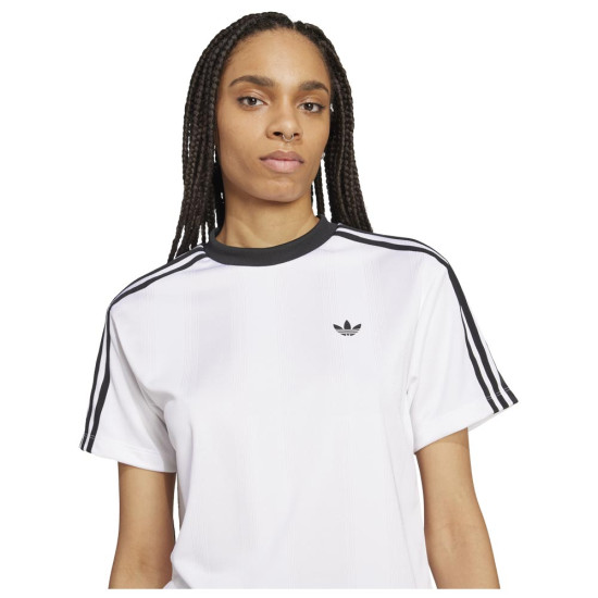 Adidas Γυναικεία κοντομάνικη μπλούζα Adicolor Jacquard Tee
